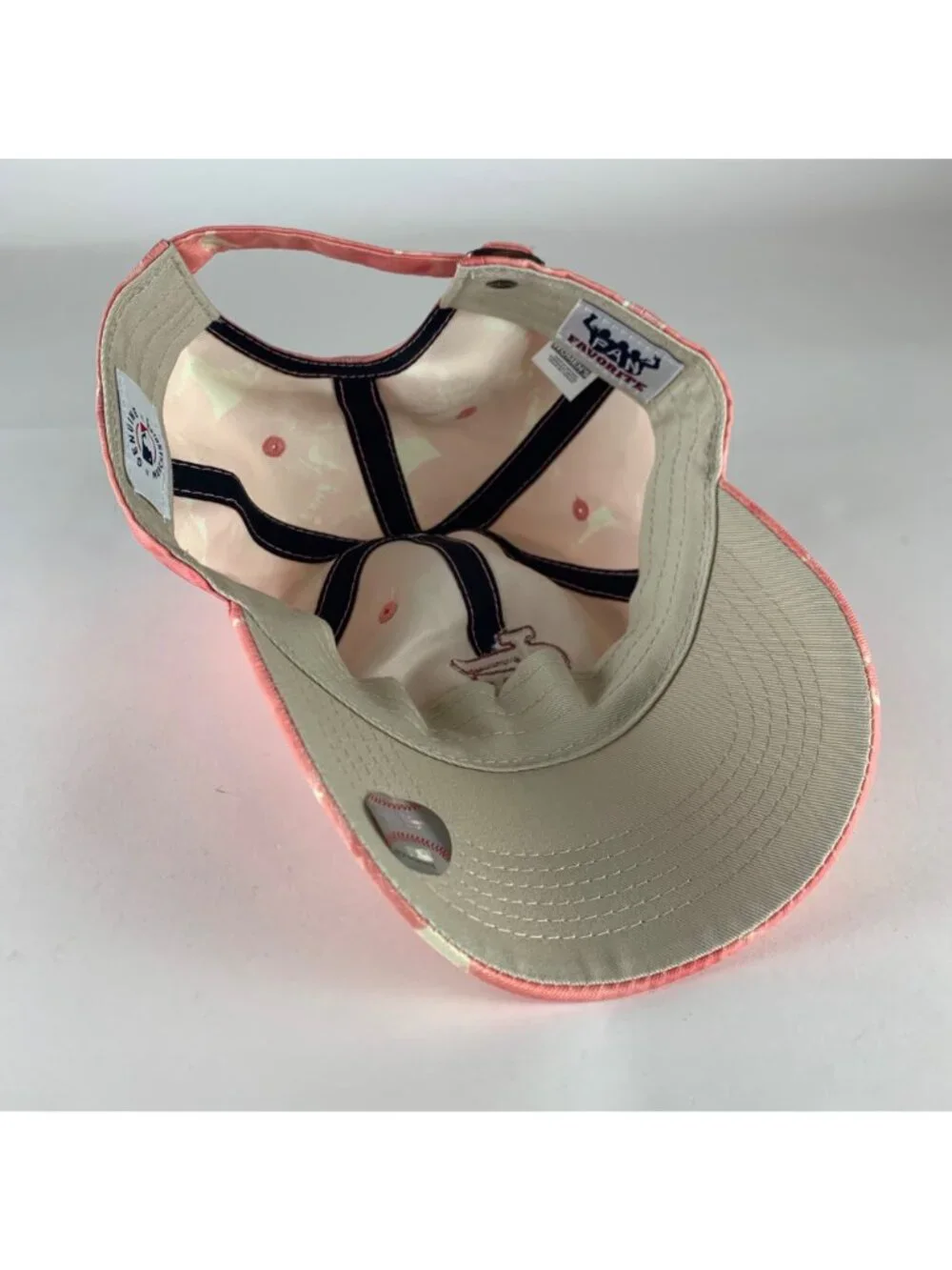 St Louis Cardinals MLB Womens Pink Fan Favorite Relaxed Fit Strapback Hat
